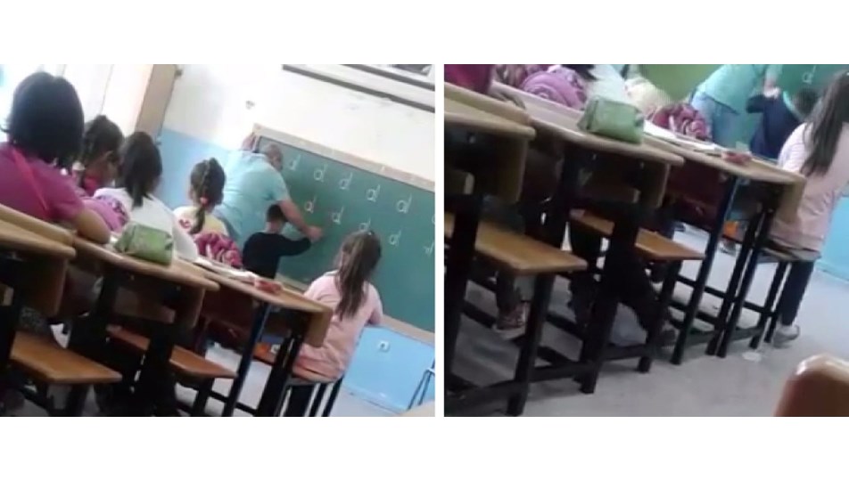 Adana'da öğrenciyi darbeden öğretmen gözaltına alındı
