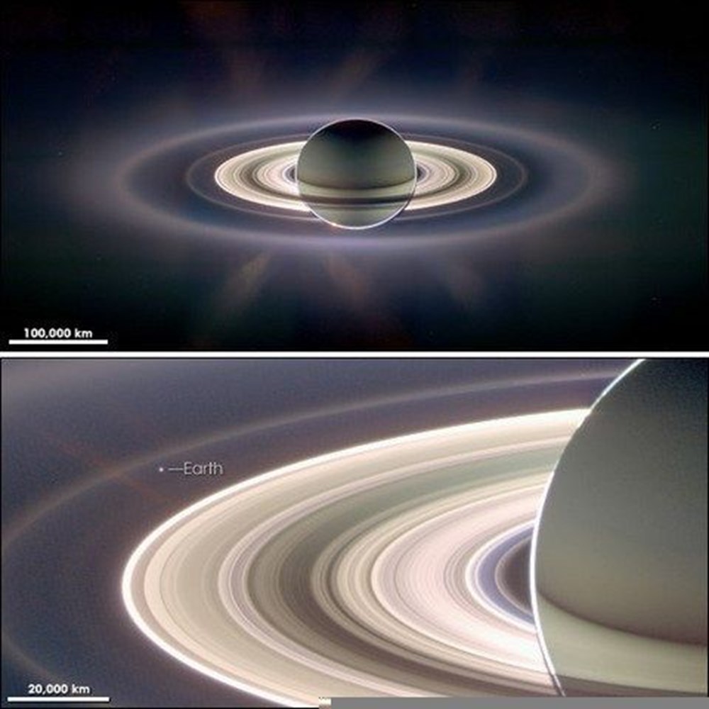 Сатурн в атмосфере земли