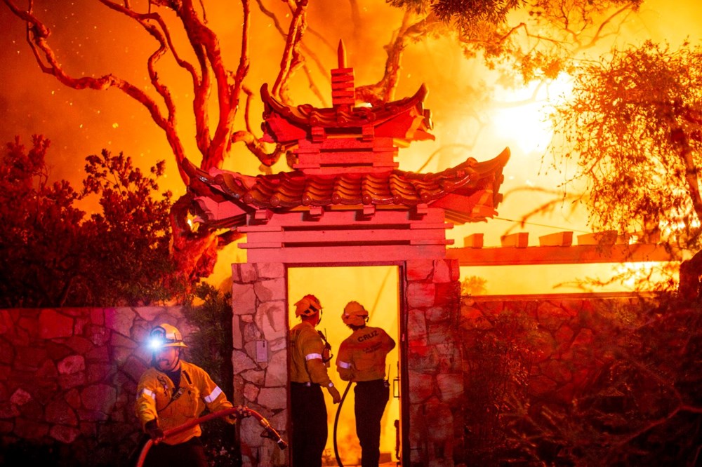 Los Angeles ateş çemberinde: Felaketin boyutu uydu fotoğraflarında - 13