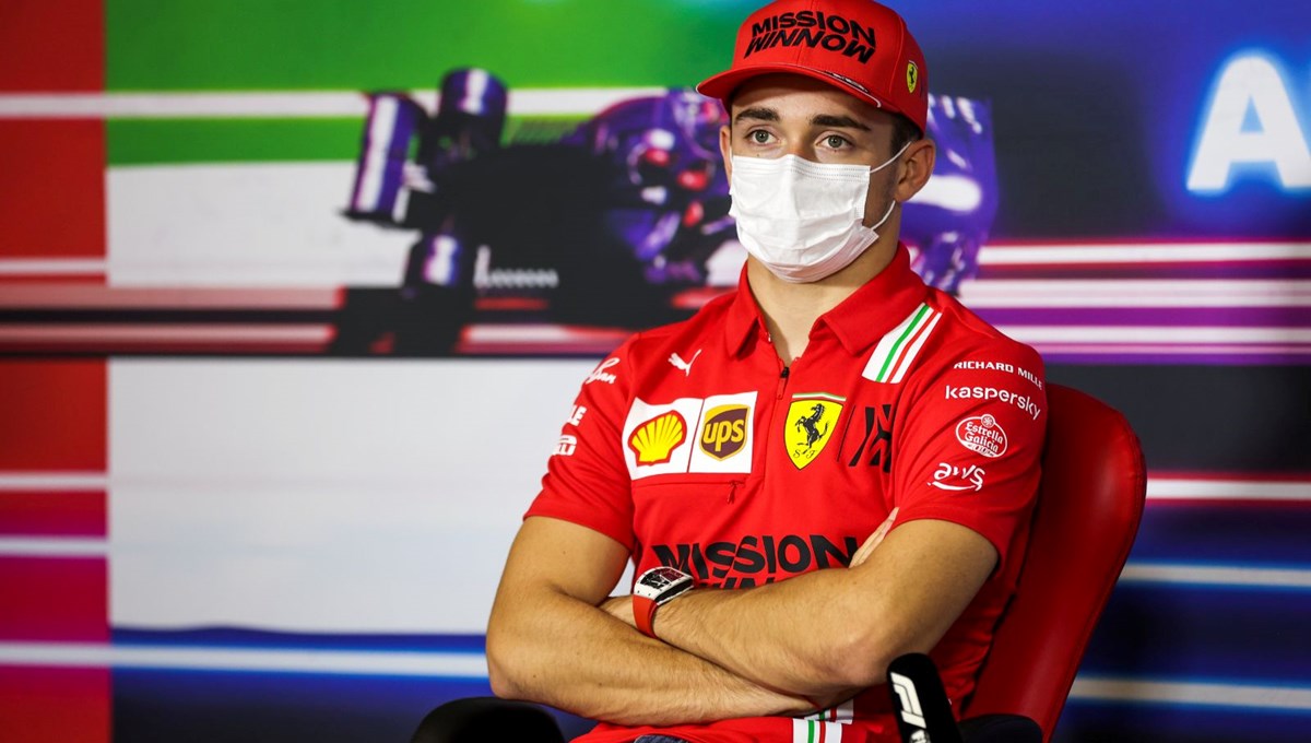 Ferrari pilotu Leclerc Covid-19'a yakalandı
