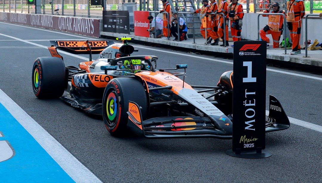 Meksika'da "pole" Lando Norris'in