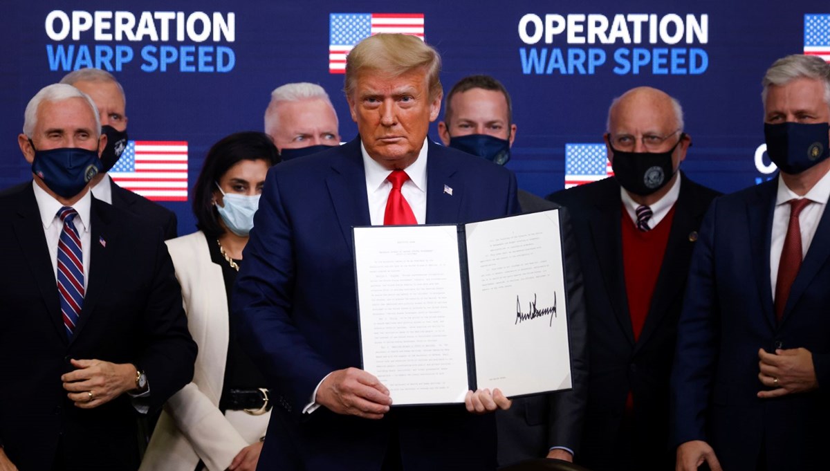 Trump, Çin merkezli 8 mobil ödeme uygulamasına yasak getiren kararnameyi imzaladı
