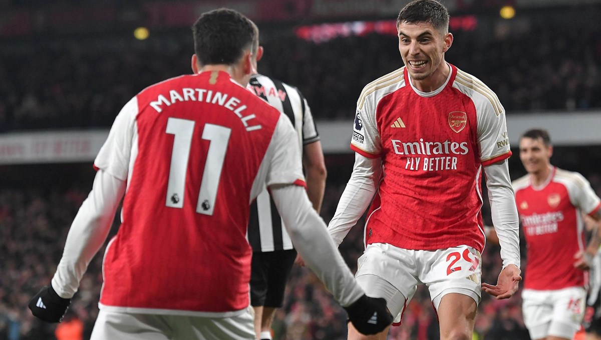 Arsenal, Premier Lig'in en fazla gol atan takımı Arsenal, Premier Lig'in en fazla gol atan takımı