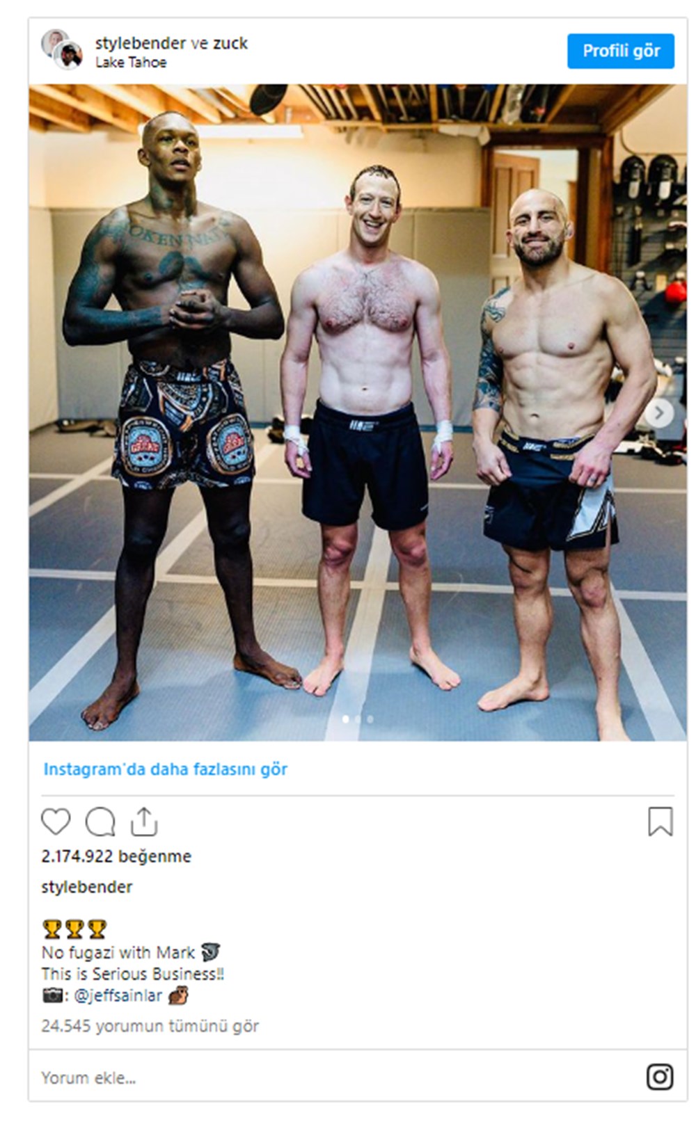 Mark Zuckerberg'den Elon Musk'a gövde gösterisi: Üstsüz fotoğrafını paylaştı - 5