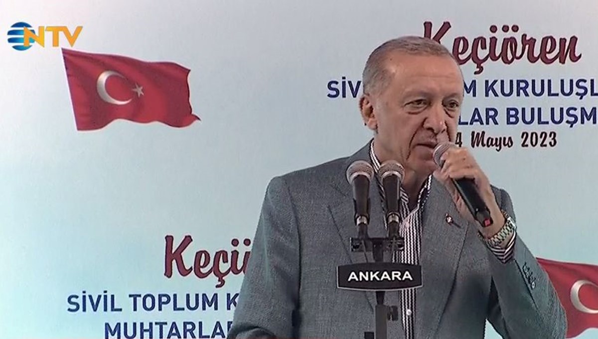 Cumhurbaşkanı Erdoğan: Milletimiz iktidara giden yolu Kandil'de arayanlara kırmızı kart göstermiştir