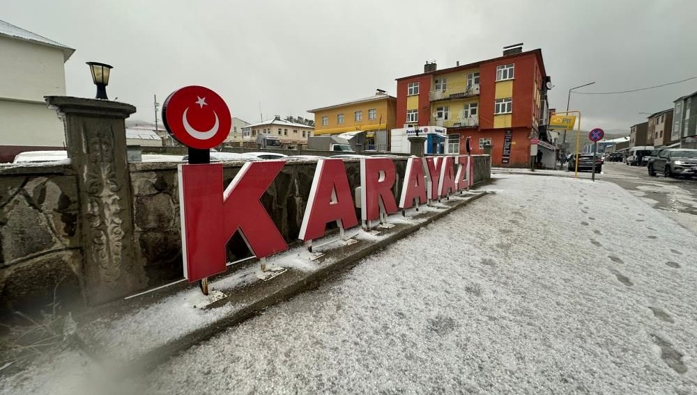 Temmuzda yollar beyaza büründü