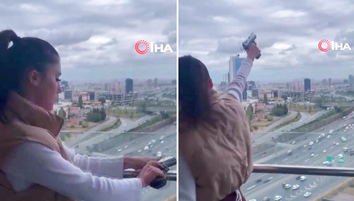 Bağcılar’da havaya ateş açan kadına soruşturma Bağcılar’da havaya ateş açan kadına soruşturma
