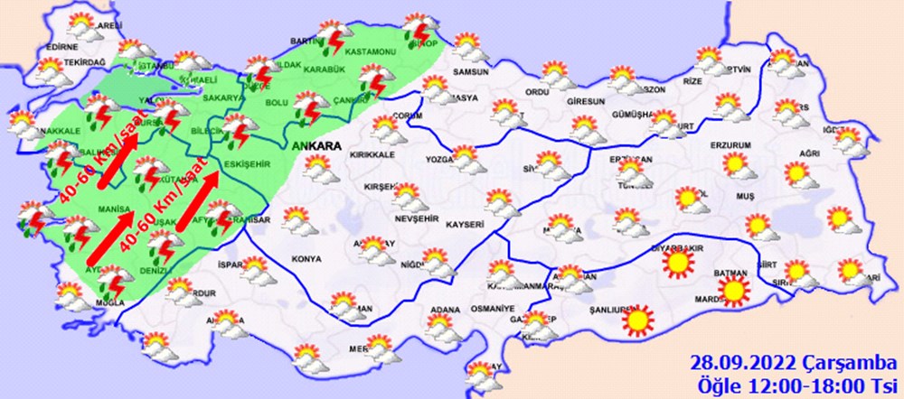 Yurtta kuvvetli lodos etkili oluyor (İstanbul, Ankara ve diğer illerde bugün hava durumu nasıl olacak?) - 4