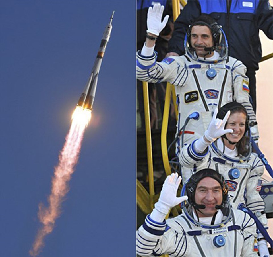 Soyuz UUİ'ye kenetlendi - 1