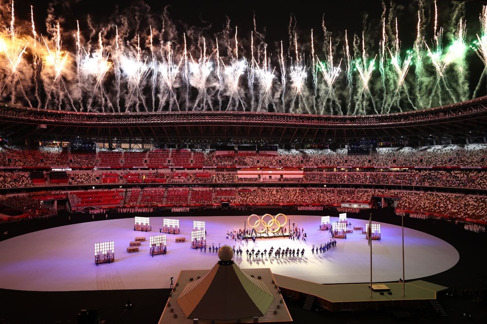 2020 Tokyo Olimpiyatları görkemli açılış töreniyle başladı - 33