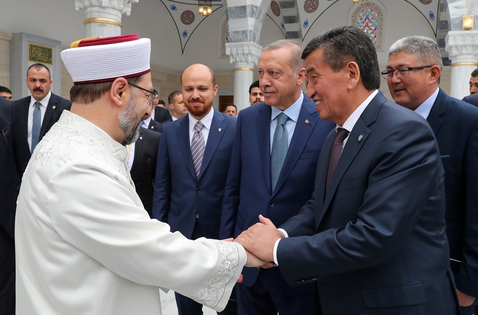 Cumhurbaşkanı Erdoğan Kırgızistan'da - 1