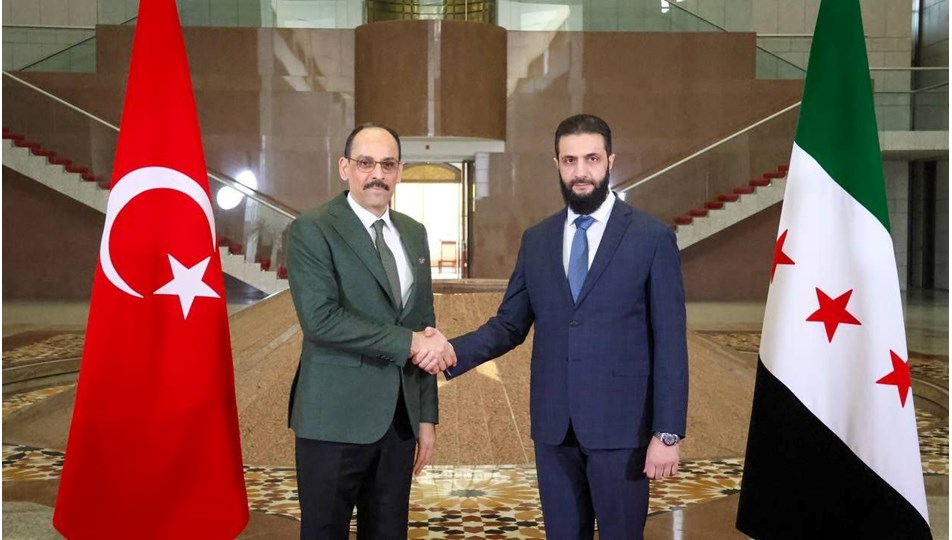 SON DAKİKA HABERİ: MİT Başkanı Kalın, Şam'da Ahmed Şara ile görüştü