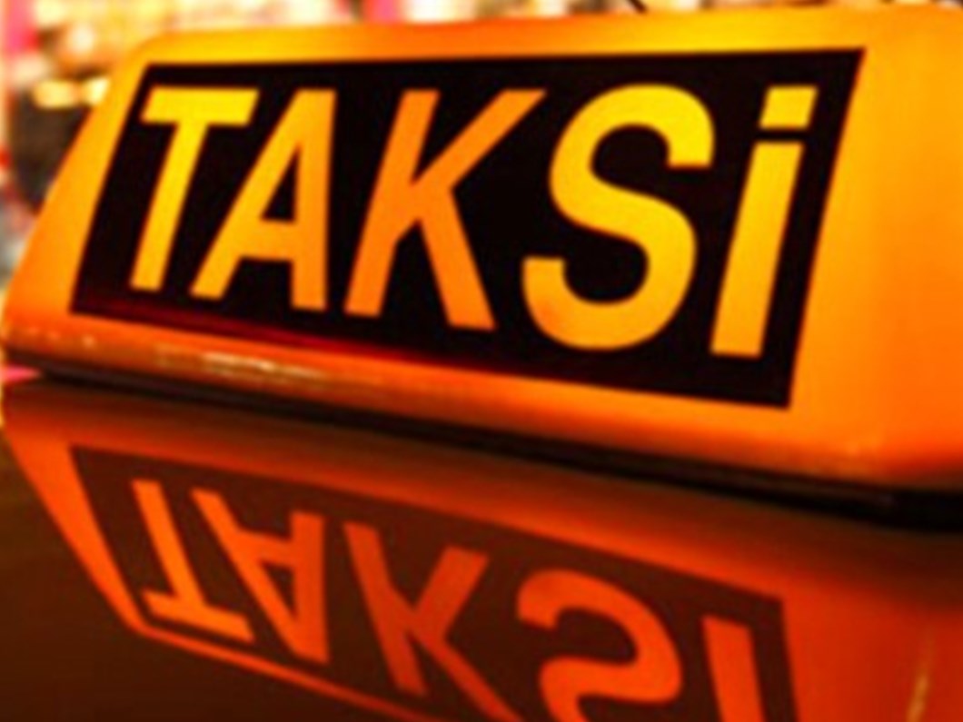 taksi plakasina taksicilik sarti rantci taksiden inecek