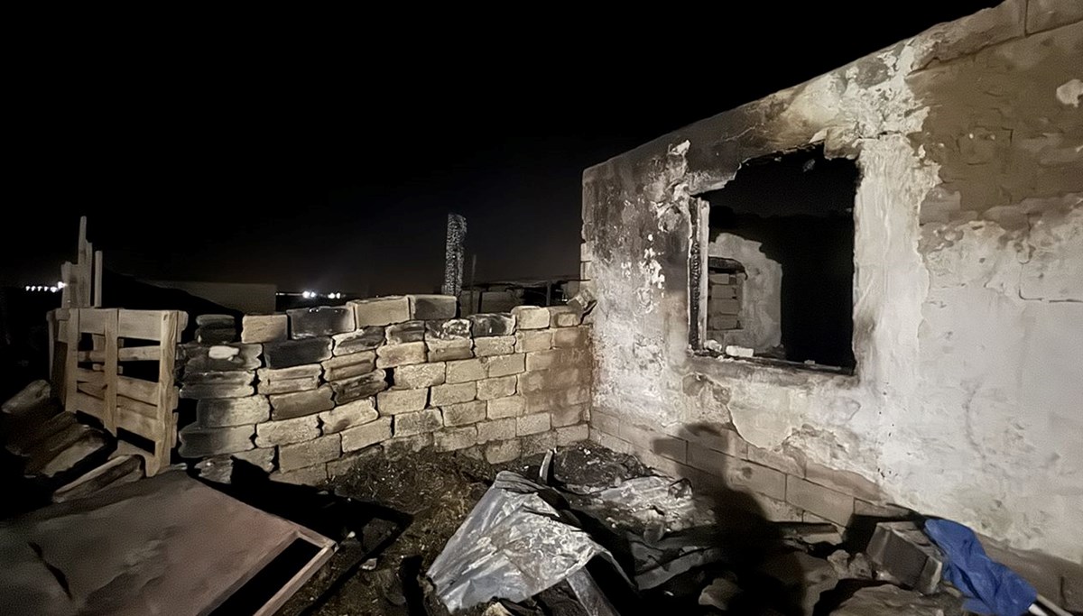 Ahırda yangın çıktı, 170 koyun öldü