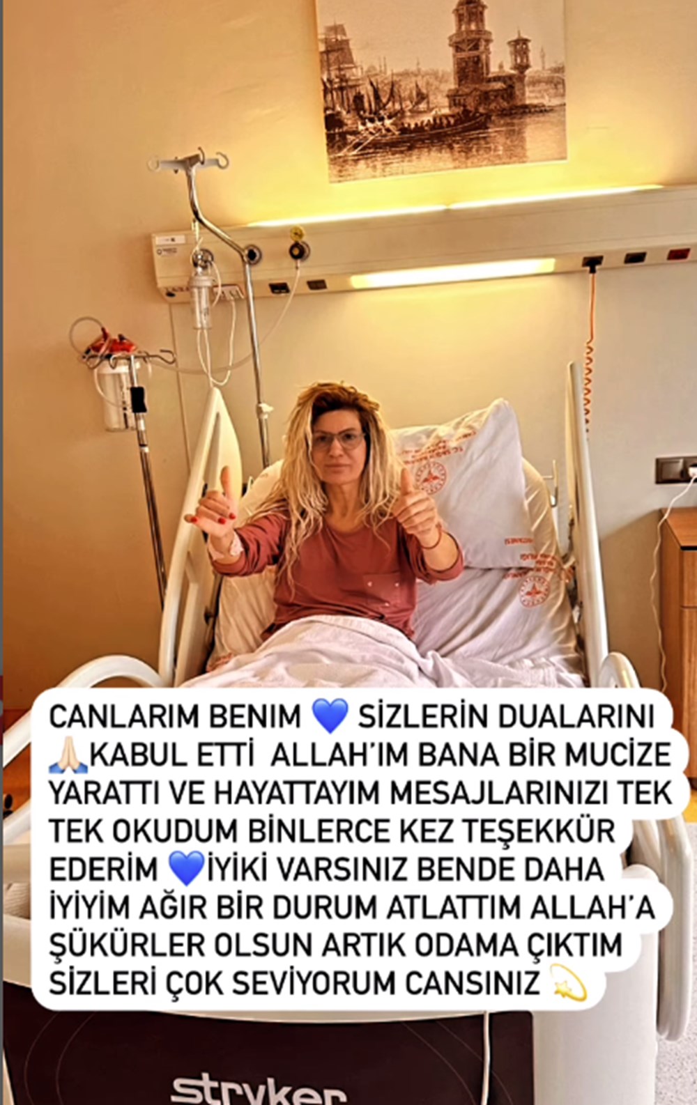 Kısmi felç geçiren Popstar Mehtap sağlık durumunu paylaştı - 4