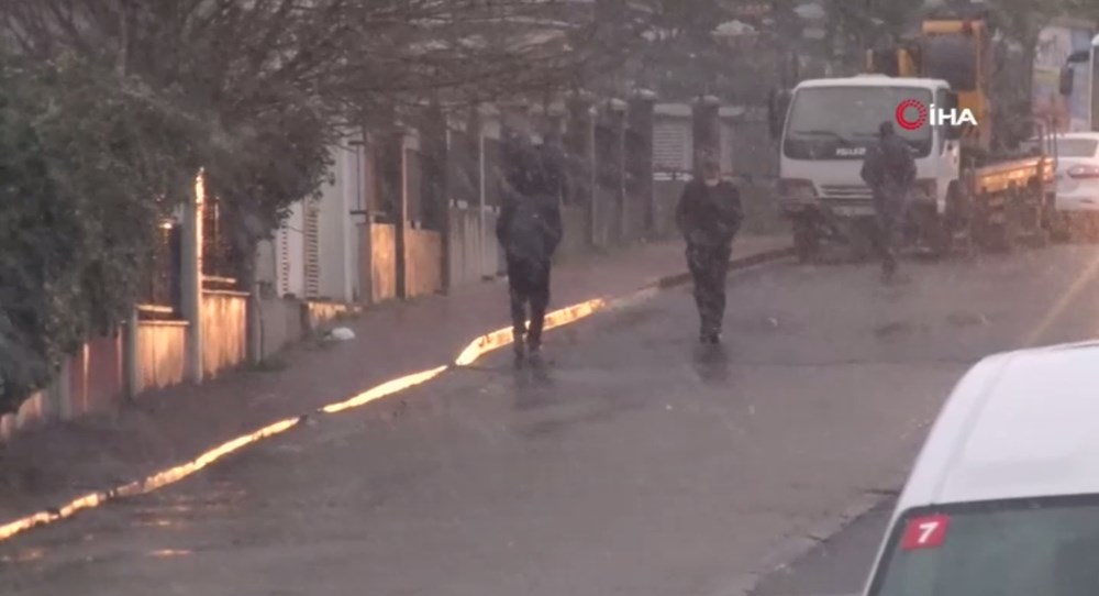 İstanbul'da beklenen kar yağışı başladı - 9