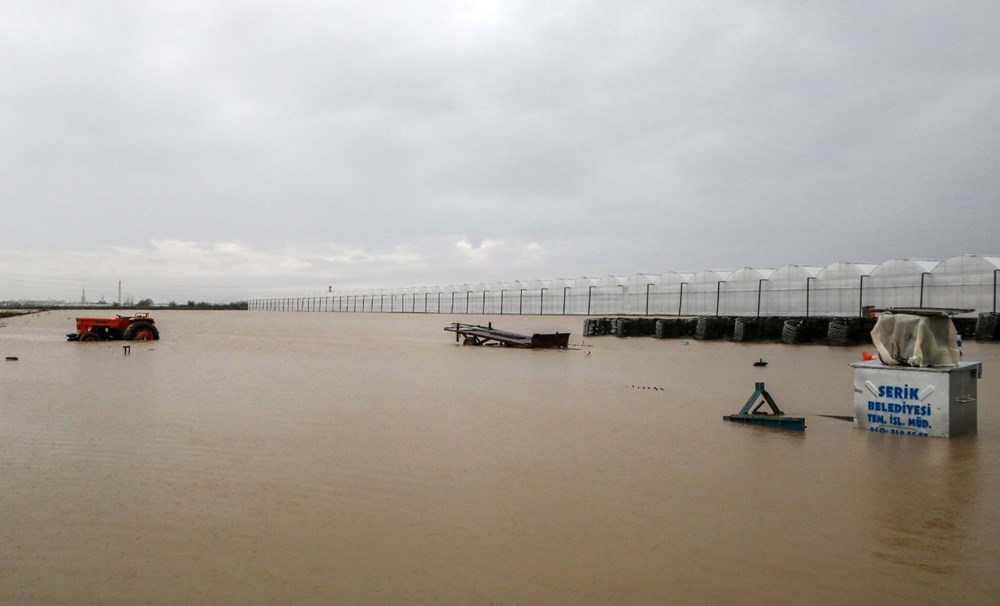 Turuncu alarmın verildiği Antalya'da, Acısu Deresi'nin taşma riski var - 12