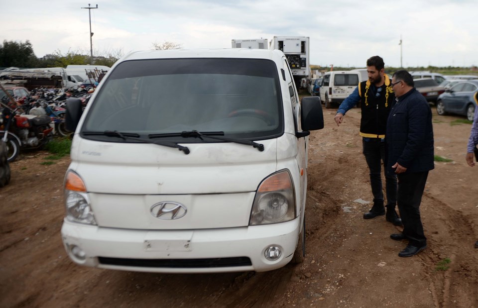 İstanbul'da 5 yıl önce çalınan kamyonet, Suriye'de bulundu - 1