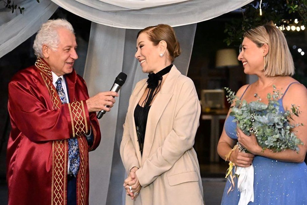 Oyuncu Deniz Çakır ile Bilgehan Baykal evlendi - 5