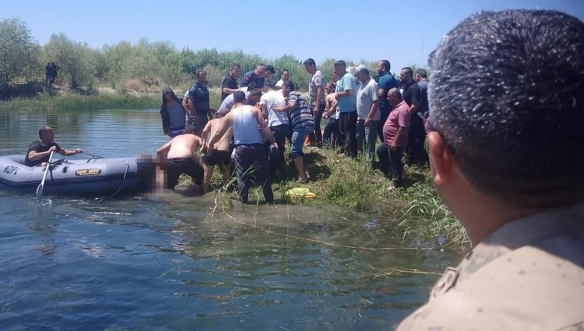 Fırat Nehri’nde acı olay (Çocuklarını kurtarmak isterken öldü)