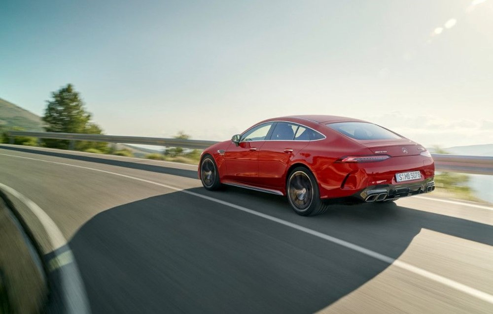 Mercedes-AMG GT 4-Kap Coupe Trkiyede