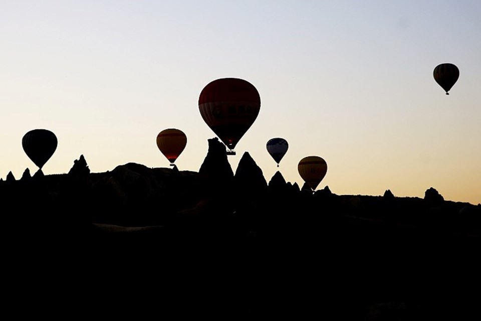 2 milyon turist Kapadokya'yı gökyüzünden izledi - 4