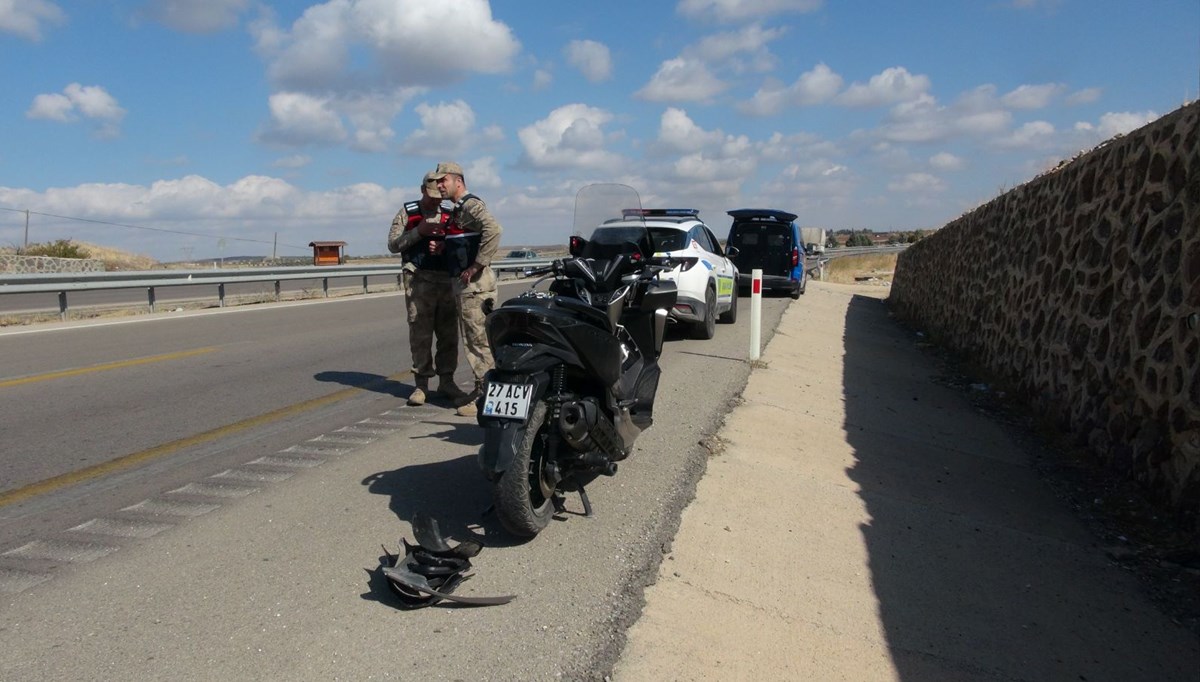 Kilis'te motosiklet kazası