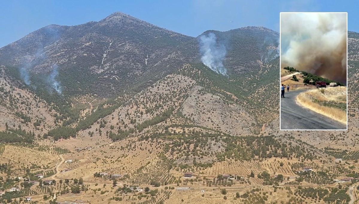 Kahramanmaraş'taki yangın söndürüldü