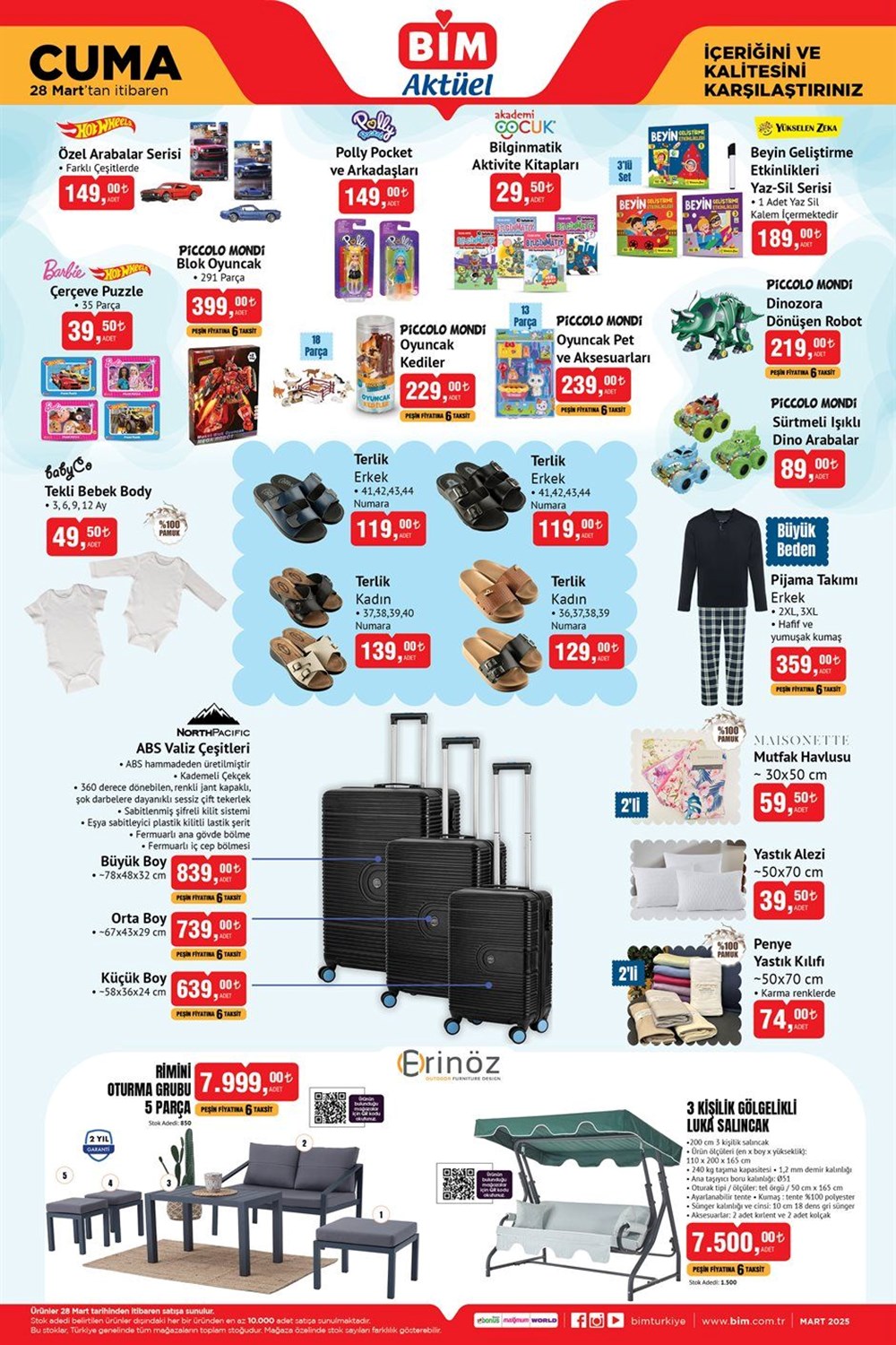 BİM Aktüel Kataloğu 25 - 28 Mart: BİM'de bu hafta hangi ürünler indirimde? Airfryer, kahve makinesi,saç şekillendirici, ağaç kesme motoru, hortum seti, oturma grubu... - 9
