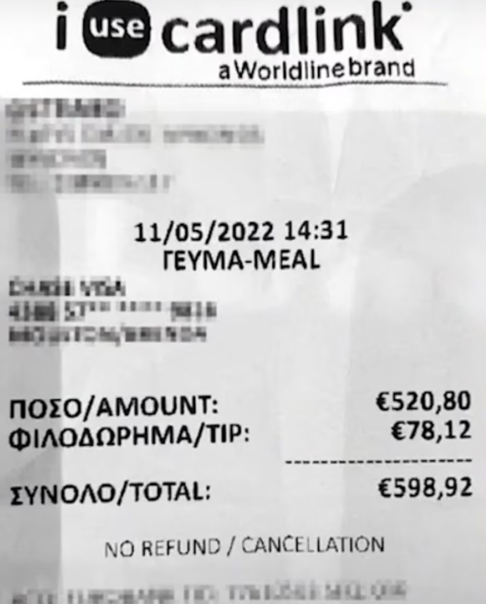 İki içecek ve bir yengeç bacağına 600 euro hesap ödeyen turistler restorana dava açtı - 3