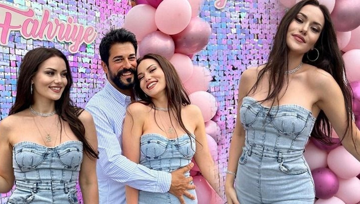 Burak Özçivit'ten Fahriye Evcen'e: Nice senelerin olsun kuzum