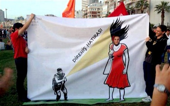 Kirmizili Kadin Ingiliz Basinina Konustu Ntv