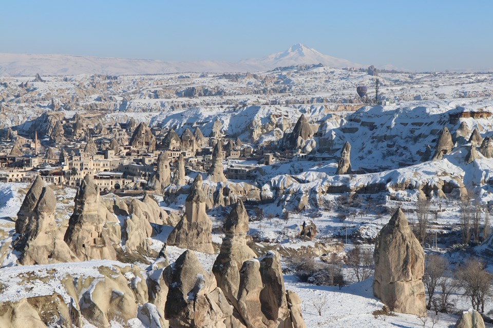 Kapadokya Ocak ayında son 10 yılın rekorunu kırdı - 1