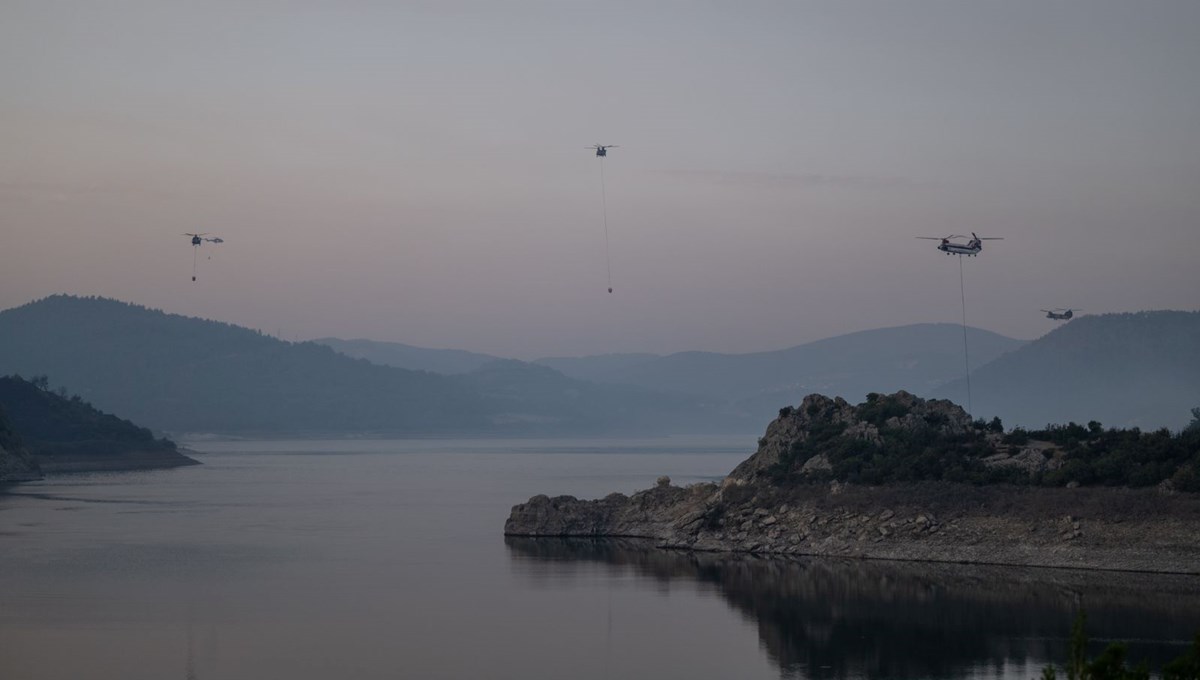 Orman yangınlarıyla mücadelede 