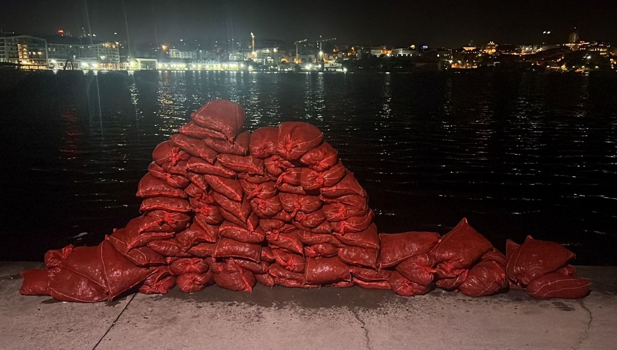 İstanbul'da 2 ton kaçak midye ele geçirildi