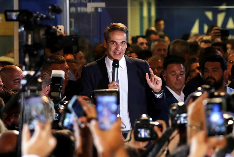 Yunanistan'da Miçotakis liderliğindeki Yeni Demokrasi Partisi tek başına iktidar - 1