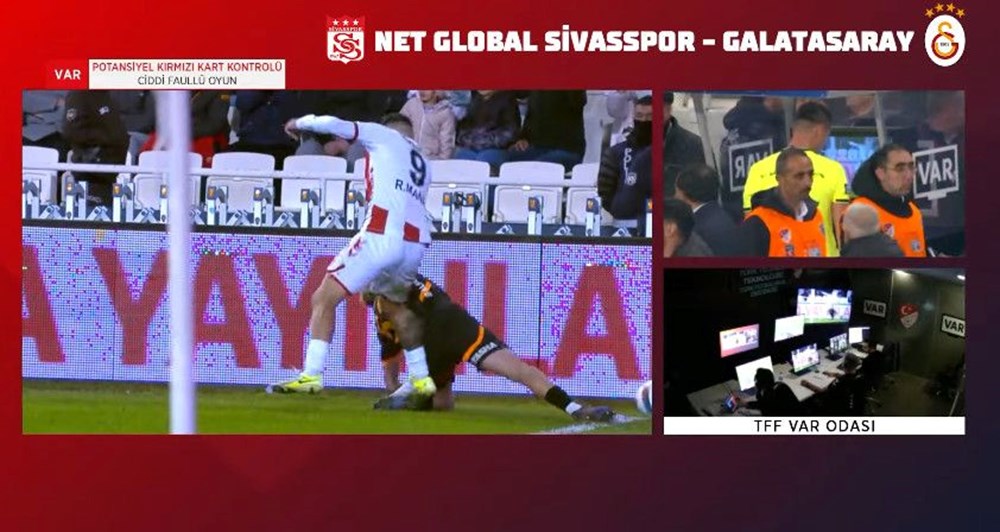 Süper Lig VAR kayıtları açıklandı:  Sivasspor - Galatasaray maçında ne konuşuldu? - 2