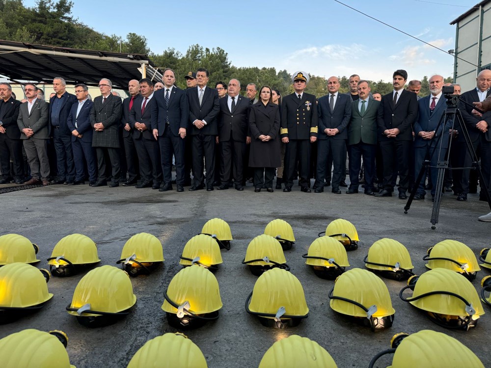 Amasya'daki maden faciasının 2'nci yıl dönümü: 43 madenci için baret bırakıldı - 5