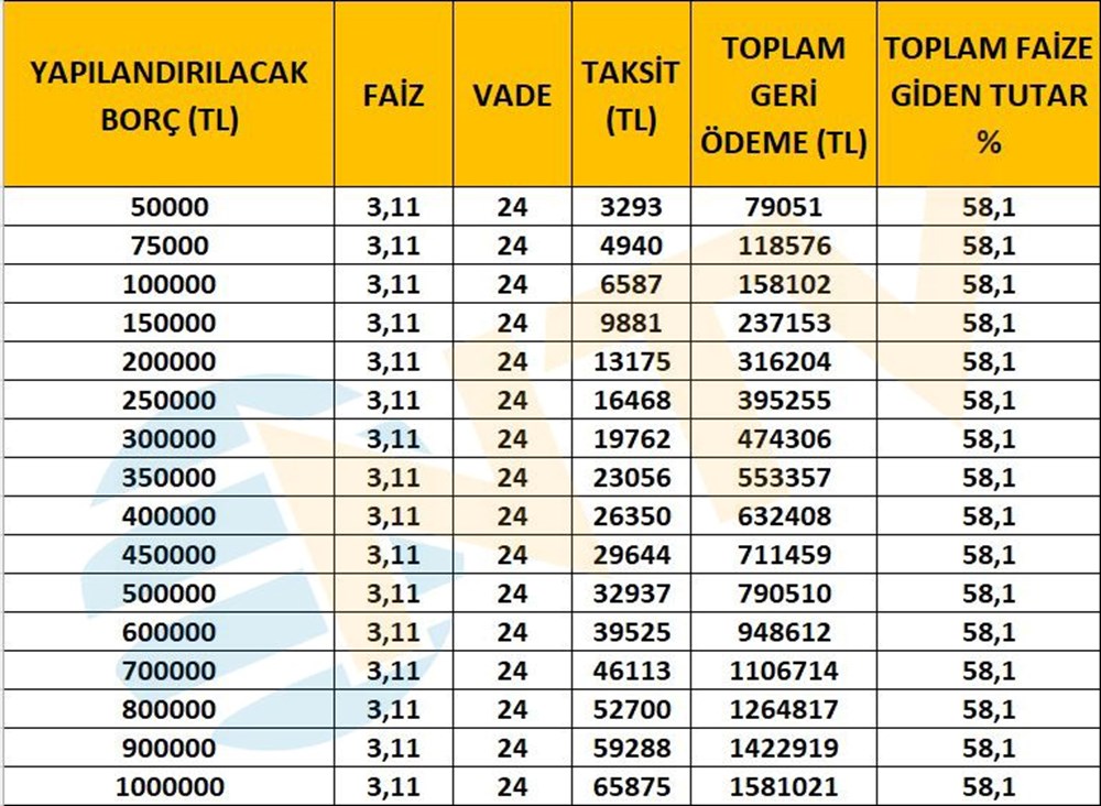 Kredi kartı ve kredi borç yapılandırması taksitleri ne kadar tutuyor? Tek tek hesapladık - 6
