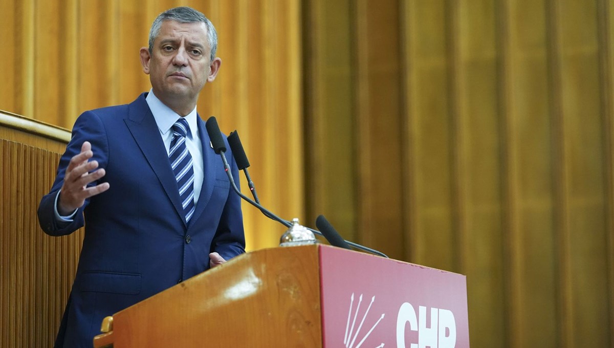 Özgür Özel grup toplantısında konuştu