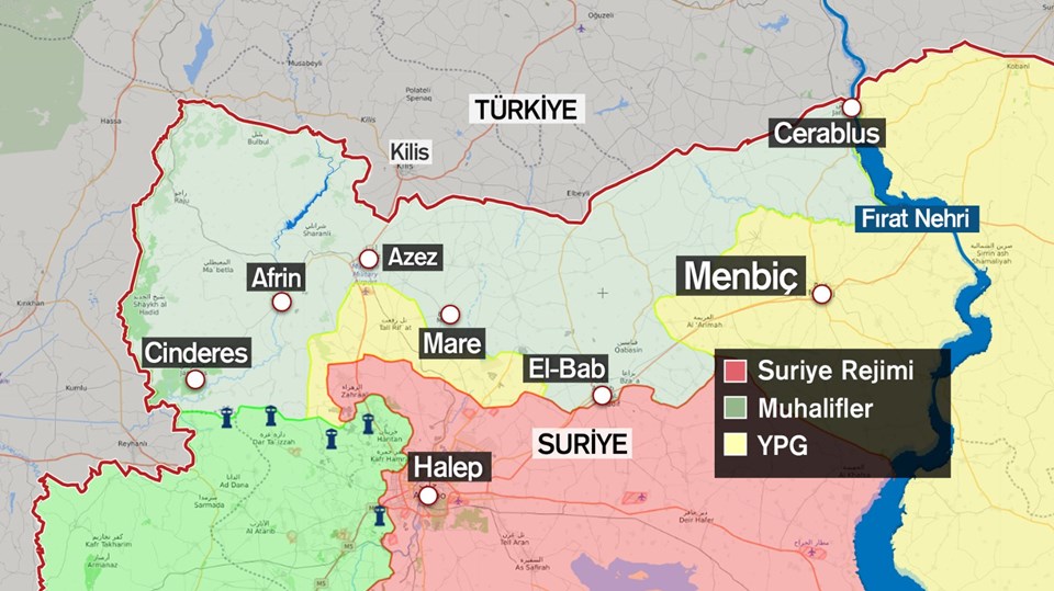 YPG'den Menbiç'ten çekilme açıklaması - 1