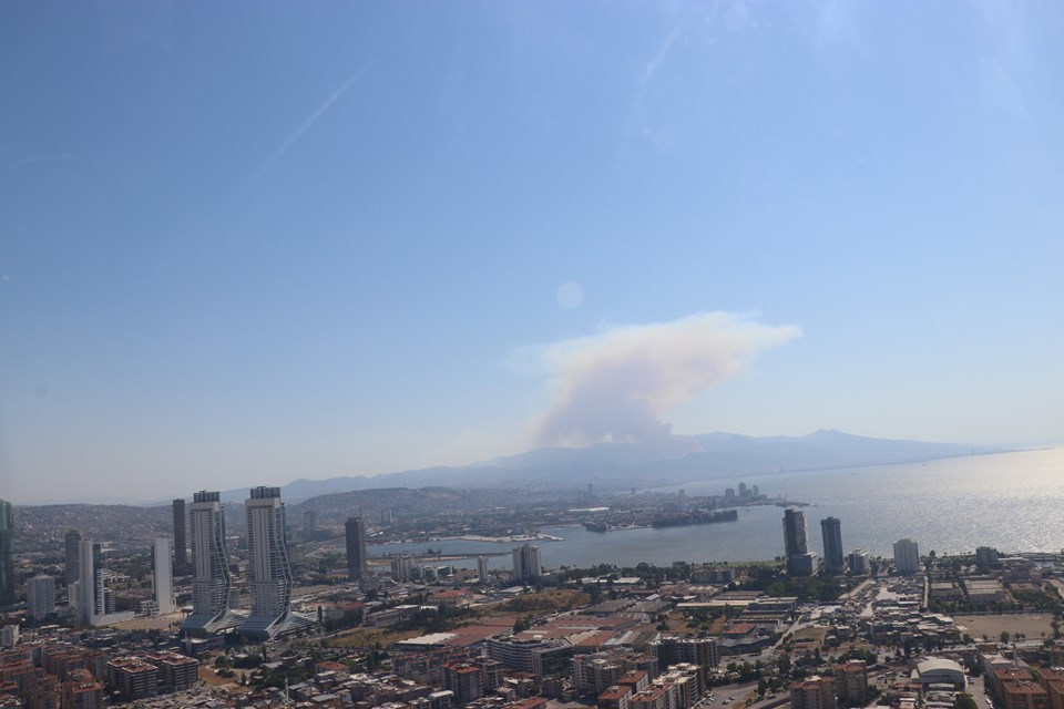 İzmir'de orman yangını - 2