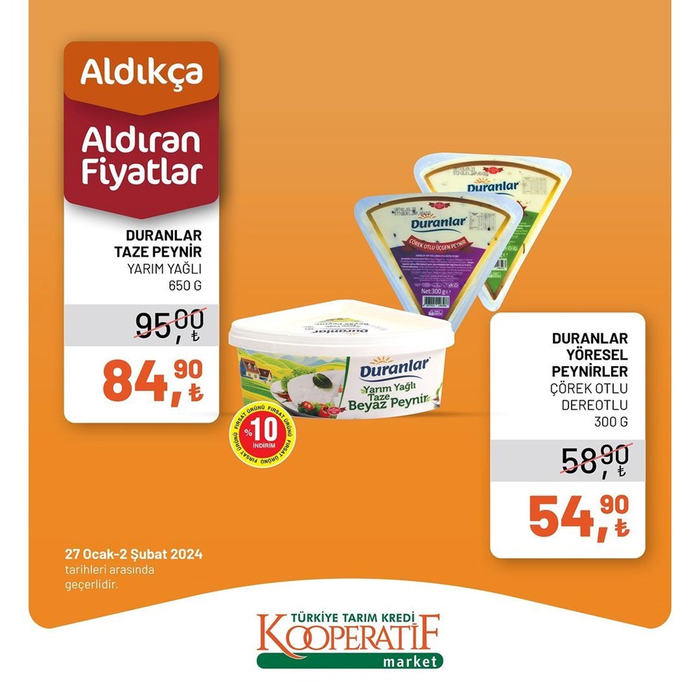 Tarım Kredi Kooperatif Market'te şubat ayına özel yeni indirimli ürünler listesi (29 Ocak-2 Şubat 2024 Tarım Kredi Market indirimleri) - 8