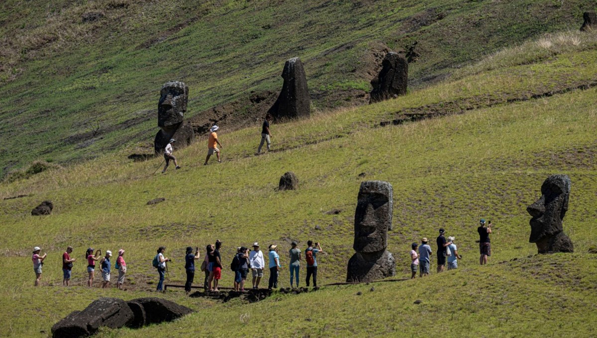 Moai heykellerinin sırrı çözüldü: