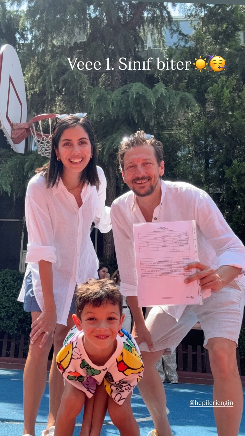 Beyza Şekerci ile Engin Hepileri'nin karne heyecanı - 1
