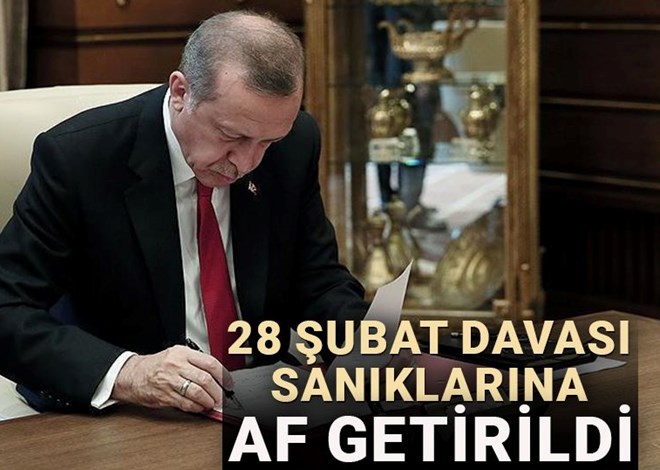 Erdoğan'dan ceza afları