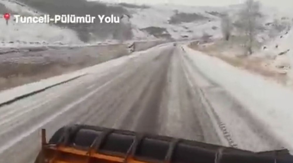 Doğu Anadolu beyaza büründü: Birçok kentte kar yağışı etkili oldu - 13