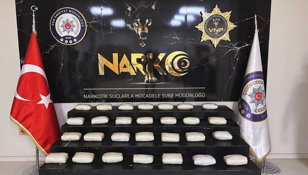 Van’da uyuşturucu operasyonu
