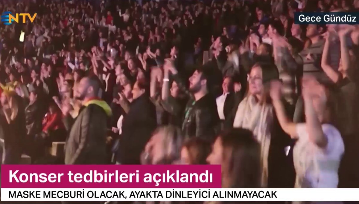 Konser tedbirleri açıklandı (Gece Gündüz 12 Haziran 2020)