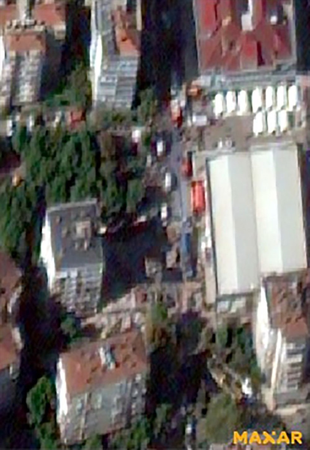 İzmir'deki yıkım uzaydan görüntülendi - 26